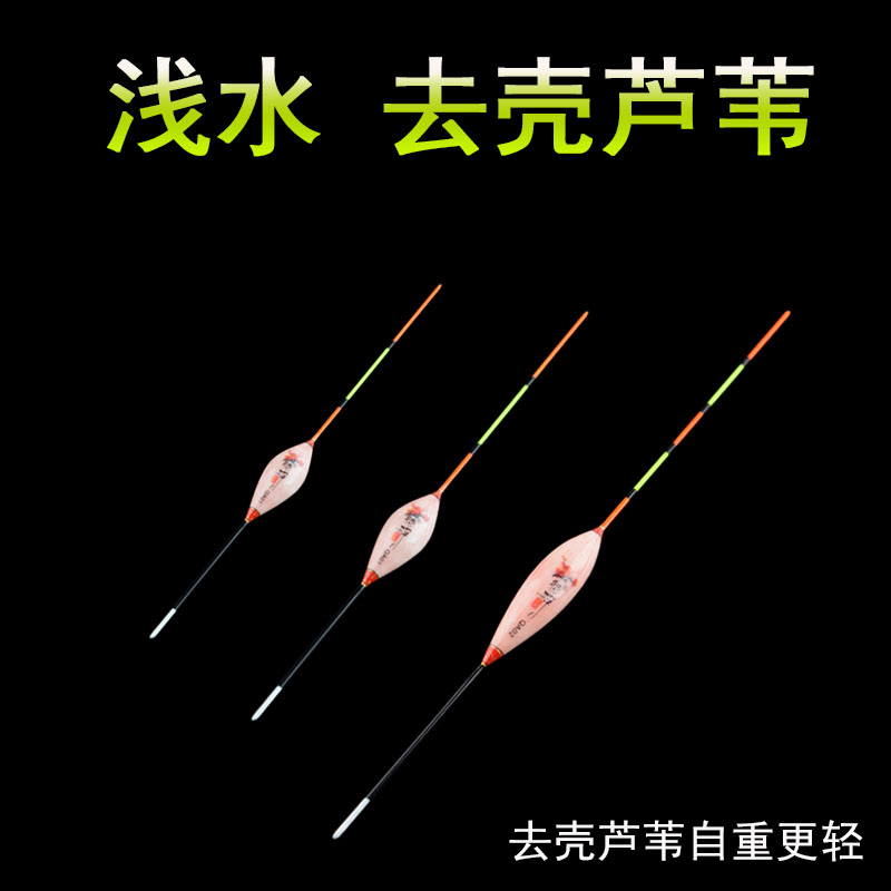 去壳芦苇浮漂浅水短鱼漂