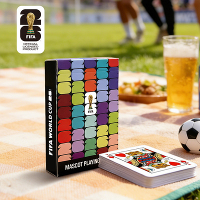 FIFA国际足联2026美加墨世界杯扑克牌官方授权正版防伪