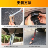 Электростатическая полоса транспортного средства против статической транспортной выхлопной трубы заземление ликвидирует выброс статических полосок для мытья для удаления статических электрических артефактов