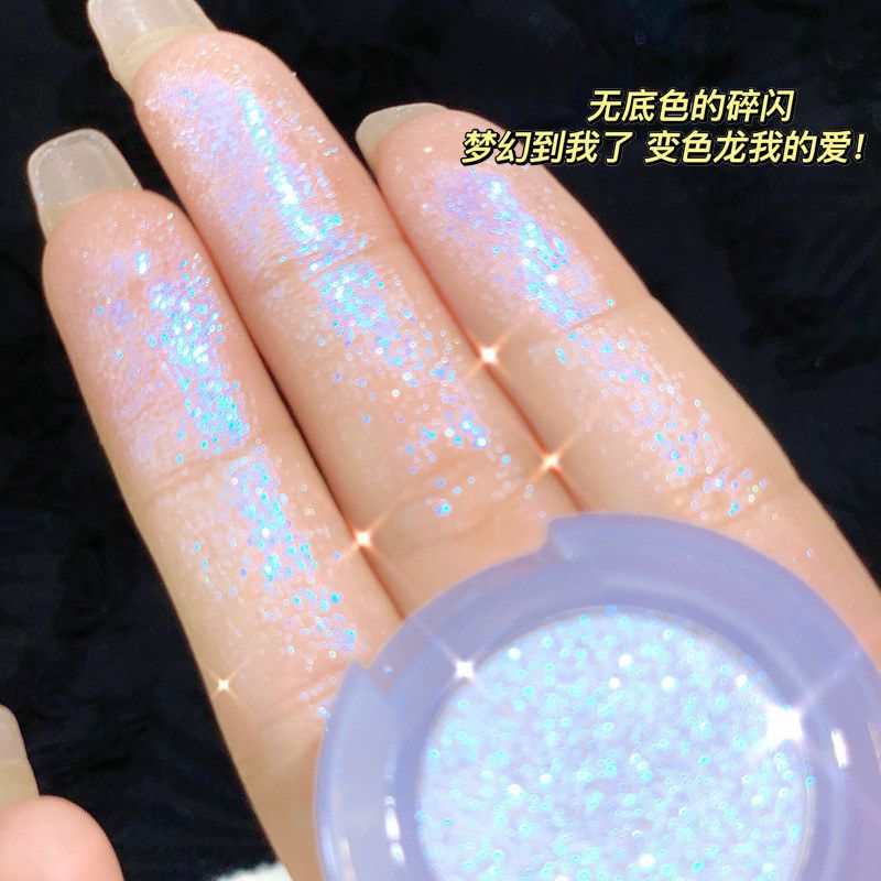 彩妆XIXI灯泡计划单色眼影亮晶晶爆闪土豆泥高光粉提亮卧蚕眼头