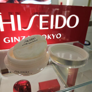 香港专柜 资生堂时光琉璃御藏奢采散粉蜜粉 13g带粉扑