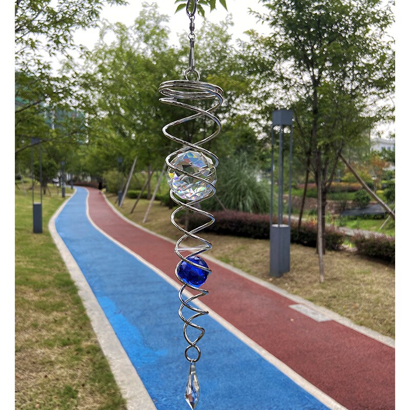 旋转风铃旋尾风车风转配件装饰品