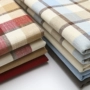 Đồng bằng sofa vải kẻ sọc cũ thô lanh lanh vải rắn màu vải tự làm gối đệm đệm sofa đệm - Vải vải tự làm vải da may quần áo