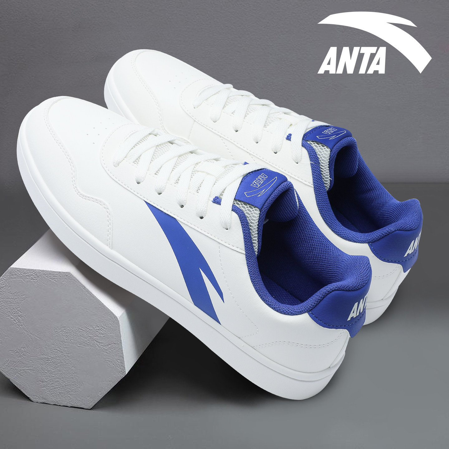 安踏男鞋小白鞋男款板鞋冬季2025新款青少年透气休闲品牌运动鞋子