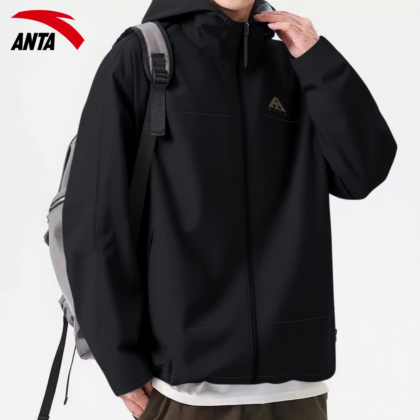 安踏运动外套男大地之壳3.0