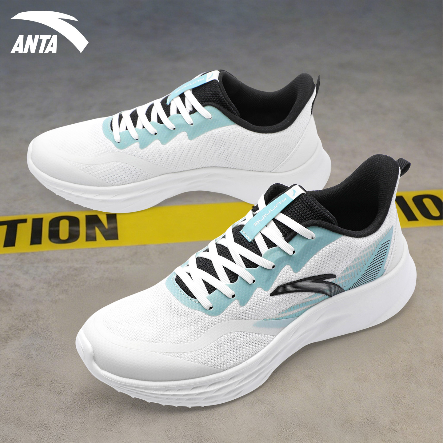 安踏男鞋跑步鞋春季2026新款缓震轻便通勤软底耐磨舒适休闲运动鞋