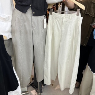 气球裤 通勤简约百搭毛边设计感休闲裤 11619 新款 WEARELAB2026春季
