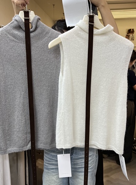 十三行TA2025秋季新款温柔百搭显瘦无袖针织衫毛衣马甲上衣27256