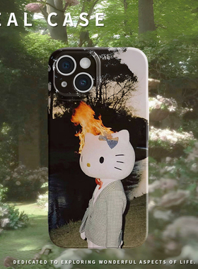 hellokitty梦核打工人手机壳适用苹果16promaxiphoneOPPORENO10PROFINDX5PRO荣耀MAGIC4PROVIVOX200IQOONEO6