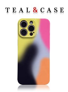 渐变色高级菲林手机壳亮面适用苹果16promaxiphoneOPPORENO10PROFINDX5PRO荣耀MAGIC4PROVIVOX200IQOONEO6