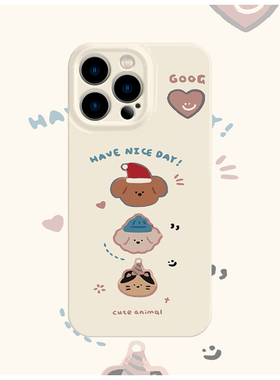 小熊小猫小狗菲林手机壳亮面适用苹果16promaxiphoneOPPORENO10PROFINDX5PRO荣耀MAGIC4PROVIVOX200IQOONEO6