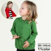 薄款 纯棉上衣外套春秋毛衣糖果色儿童针织衫 宝宝针织开衫 ins爆款