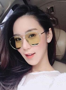 墨镜前卫风太阳眼镜宋祖儿同款