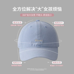 【所有女生直播间】大头星球刺绣字母标韩版氛围感棒球帽2026年