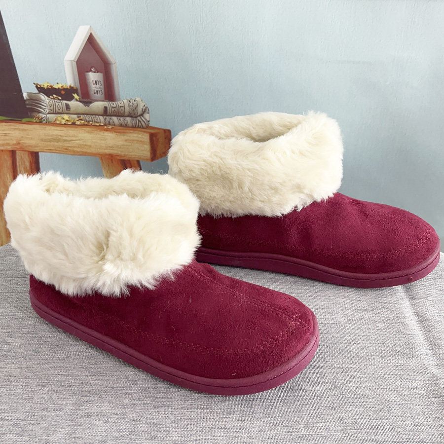 35码36棉鞋冬季软底不塌毛毛鞋