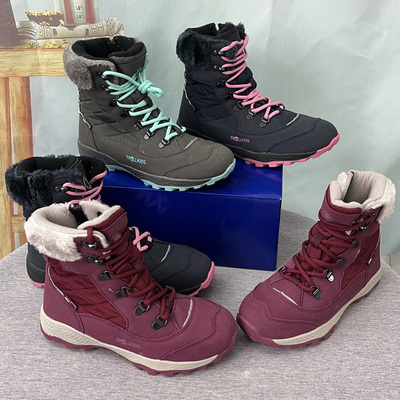 外贸童靴25-31码大童亲子雪地靴