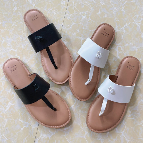 42码43码原单人字拖后空时尚简约