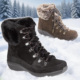 加绒保暖棉鞋 外贸雪地靴大码 女靴子滑雪冬季 防水防滑短靴零下加厚