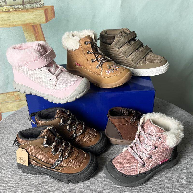 外贸男女儿童靴子棉靴中帮软底冬季夹棉棉鞋二棉幼小童学步宝宝鞋,童鞋/婴儿鞋/亲子鞋,雪地靴,淘宝优惠券,粉丝福利购,淘宝优惠卷