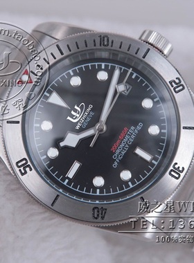 包邮 威之星 启承腕表79730自动机械表全钢运动男手表TR-10