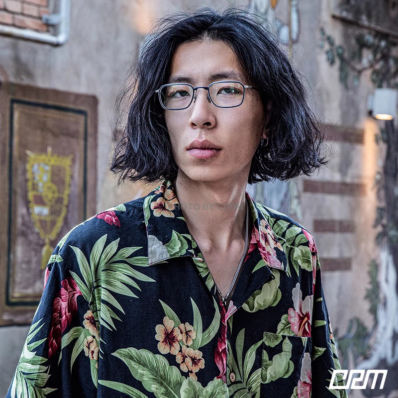 MASUNAGA增永男女全框眼镜架钛