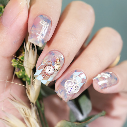 eclipse俄罗斯美甲贴纸高3D效果