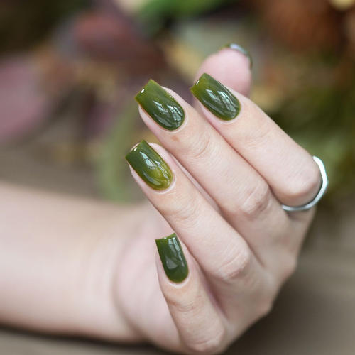 俄罗斯田园猫三两只6ml快干油性持久免烤显白纯色指甲油