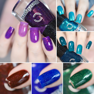 云端风范指甲油 星空变色 6.5ml 香槟 俄罗斯DanceLegend星火典雅