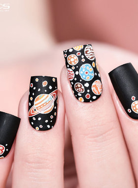 俄罗斯田园猫KADS印花板印花模板彩绘钢板 星空 01-11