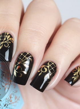 俄罗斯田园猫 MILV美甲贴纸 水转印水印贴纸 烫金贴纸 F12 - F91