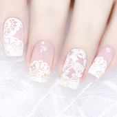 A01 俄罗斯田园猫MILV美甲贴纸 3D水转印水印贴纸 A85