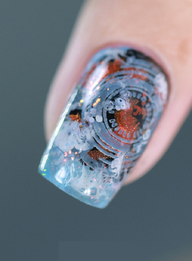 俄罗斯田园猫KADS印花板印花模板彩绘钢板 时尚 41-80