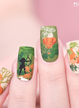 俄罗斯田园猫KADS印花板印花模板彩绘钢板 动物园 1-25