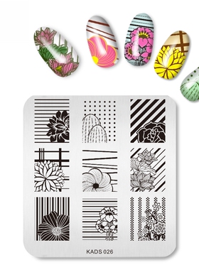 俄罗斯田园猫KADS印花板印花模板彩绘钢板 经典 13-27