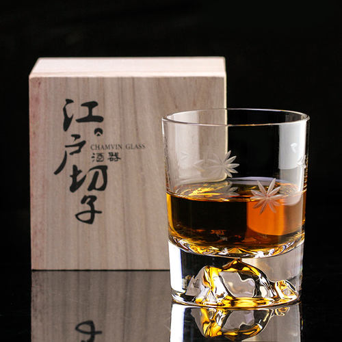 小众日式chamvin江户切ins风酒杯