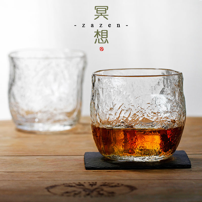 设计师柳丝作品冥想日式风酒杯