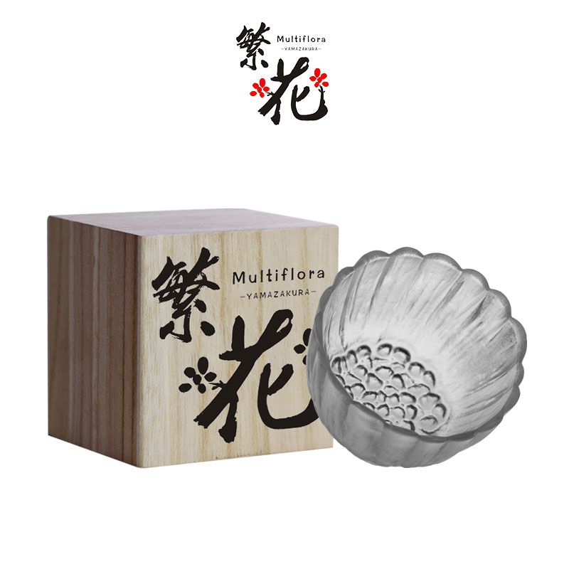 {繁花杯 村边历历 满树春才半}日式花口杯百花瓣杯子酒杯水杯茶杯