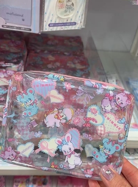 3件包邮 日本正品SWIMMER周边昭和复古小动物收纳袋文件夹卡套