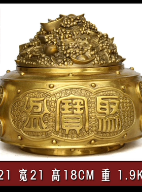 工艺黄铜五路财神客厅玄关装饰品