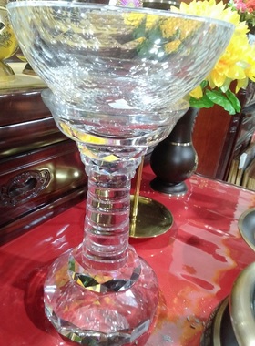 水晶大型佛前食用油供灯