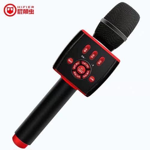 无线手机录歌声卡话筒音响一体