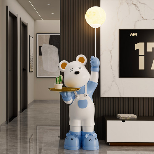 暴力熊落地摆件客厅乔迁新居礼品