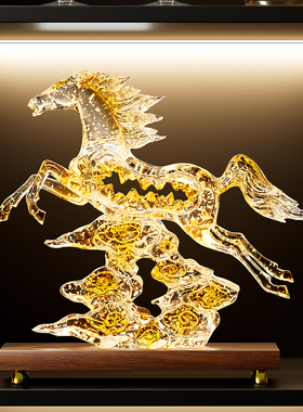 酒柜装饰品摆件海洋高级感家居客厅轻奢高档电视蓝办公室