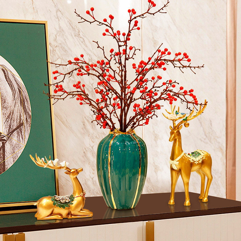 玄关装饰摆件家居饰品现代客厅轻奢高档电视柜鹿花瓶乔迁新居礼品,标准件/零部件/工业耗材,输送带/传送带,淘宝优惠券,粉丝福利购,淘宝优惠卷