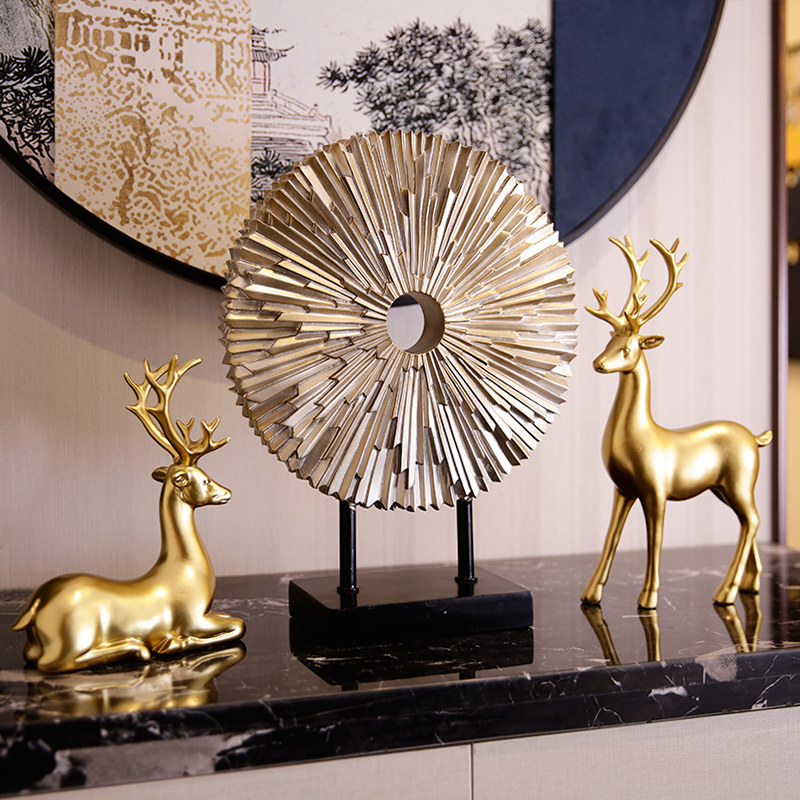 鹿摆件家居饰品客厅玄关电视柜酒柜装饰摆件结婚礼物乔迁新居礼品,家居饰品,装饰摆件,淘宝优惠券,粉丝福利购,淘宝优惠卷