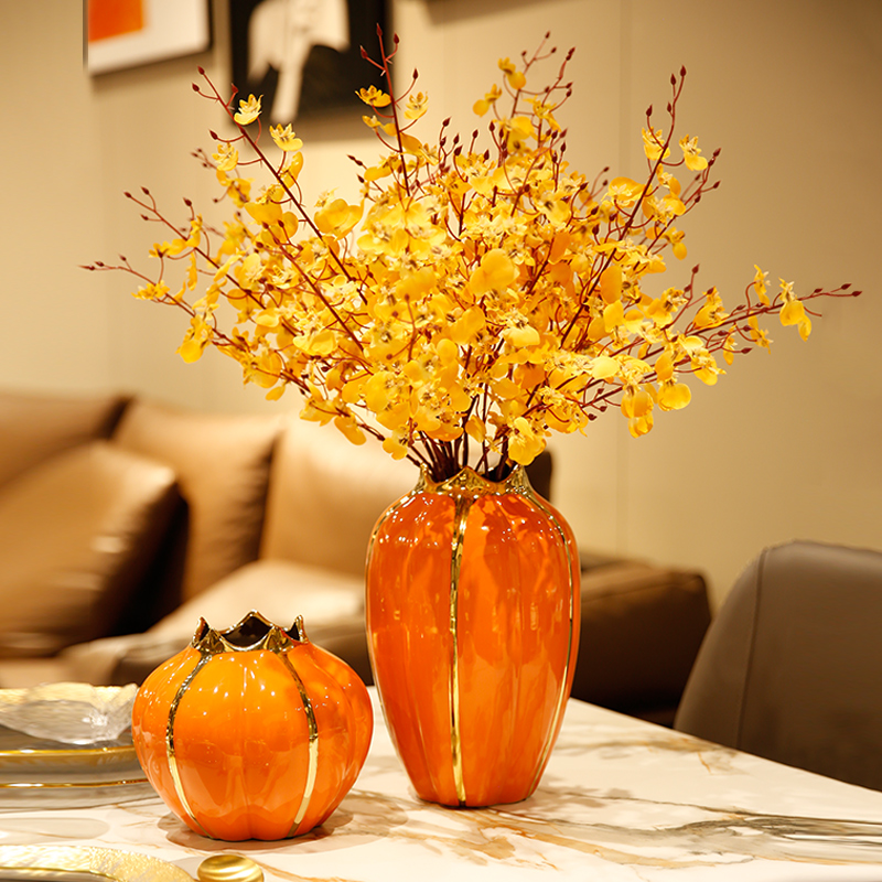 轻奢陶瓷花瓶摆件创意客厅干花插花花艺现代玄关电视柜餐桌装饰品,家居饰品,花瓶,淘宝优惠券,粉丝福利购,淘宝优惠卷