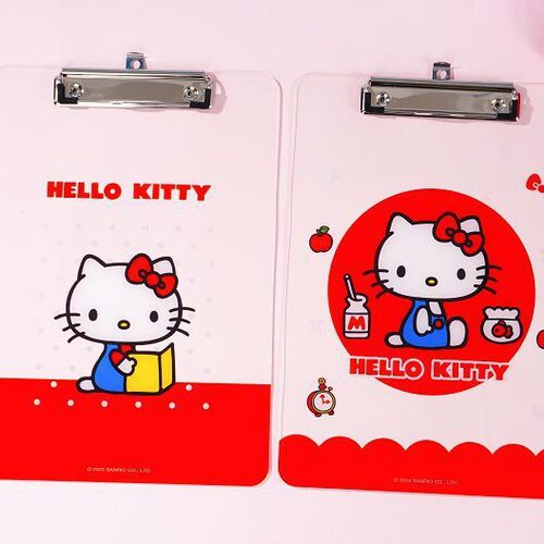 Joytop悦木 凯蒂猫系列亚克力板夹 正版kt猫办公透明资料夹插页式