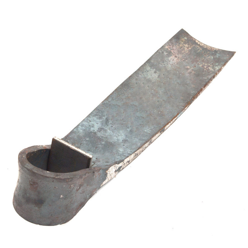 轨道钢锻打加厚锄头农用挖笋种菜除草铲子条锄锰钢撅耙开荒神器