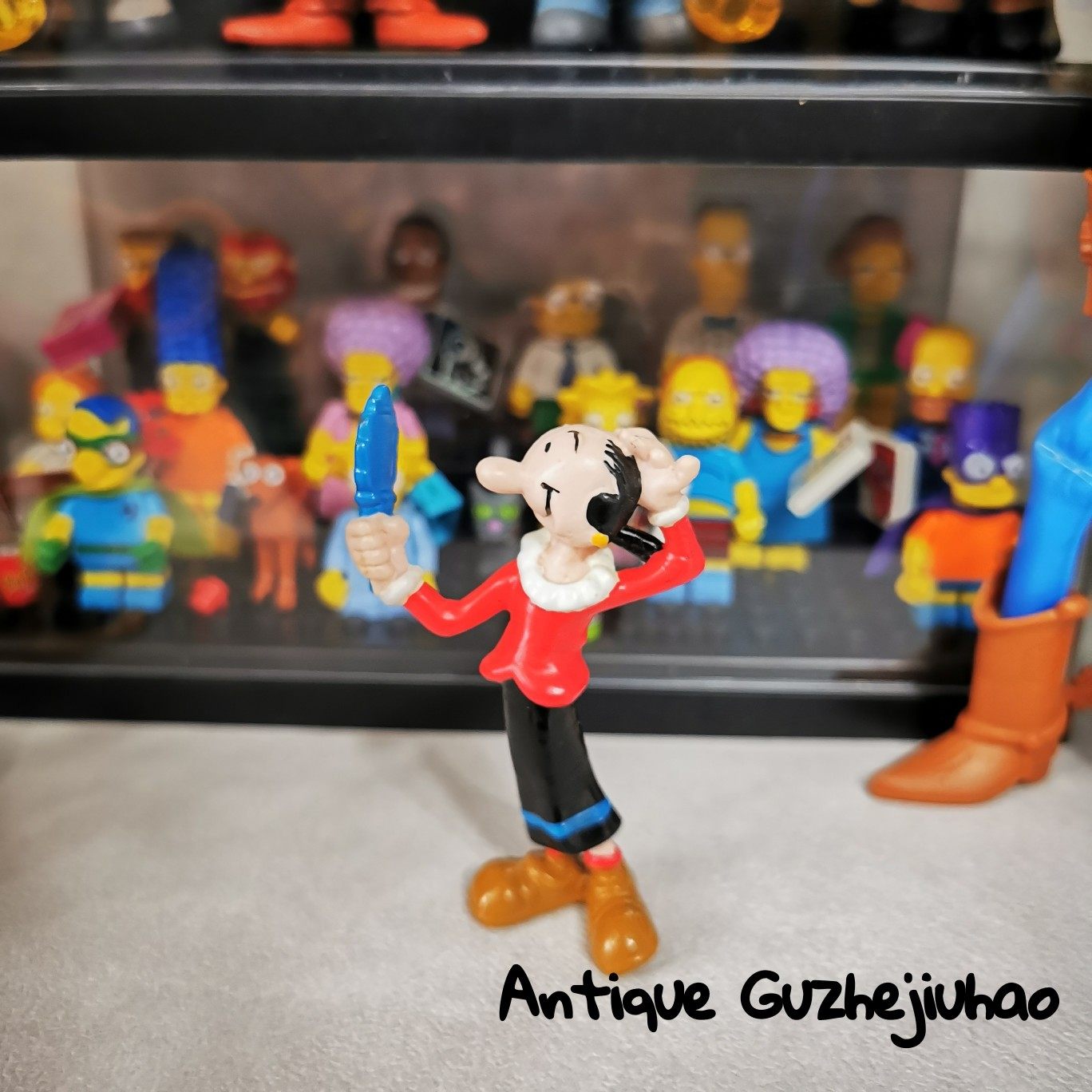 包邮1994年正版散货大力水手奥利佛手办摆件公仔摆件复古人偶