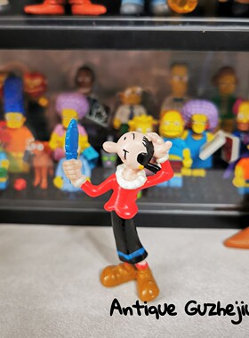 包邮1994年正版散货大力水手奥利佛手办摆件公仔摆件复古人偶